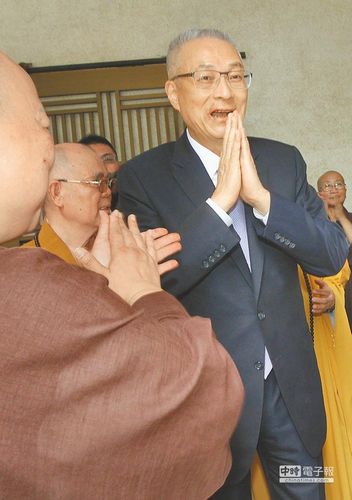 吳敦義首次明確表態不參選2016洪秀柱表遺憾(圖)