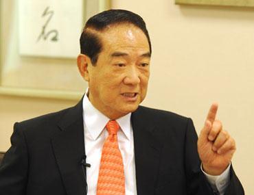 親民黨主席宋楚瑜(網絡圖) 親民黨主席宋楚瑜(網絡圖)