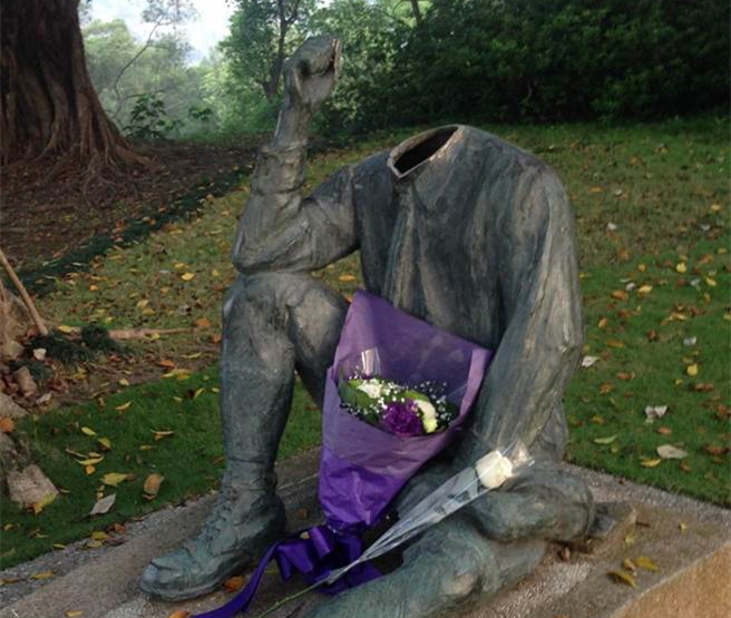 他為砍八田與一銅像自首 邱毅大贊:像個中國人! 他為砍八田與一銅像自首 邱毅大贊:像個中國人!